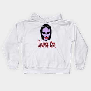 Vampire Girl Mani Yack Kids Hoodie